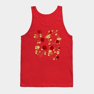 Love from Jewelry Red Roses Tank Top